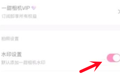 一甜相机怎么去水印呢？一甜相机去除水印教程分享！