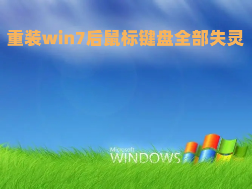 重装win7后鼠标键盘全部失灵怎么办 win7电脑无法识别usb设备如何解决