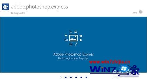 Win8.1系统安装Adobe Photoshop Express的方法