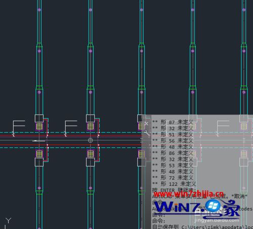 win7系统下打开autoCAD图纸出现形未定义，文字不显示怎么办