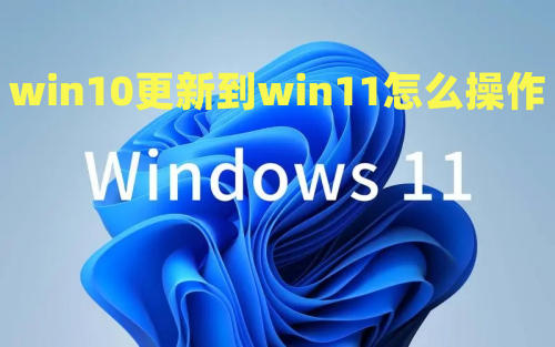 win10更新到win11怎么操作 win10升级到win11方法介绍