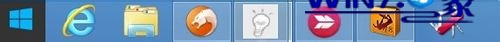 重装win8后任务栏没有开始按钮的解决方法