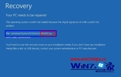 win10出现蓝屏提示0xc0000428无法验证此文件的数字签名如何修复