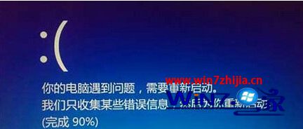 Win8系统蓝屏提示遇到问题需要重新启动的解决方法