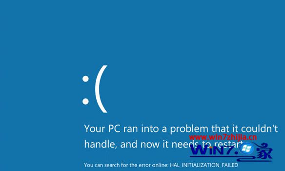 Win8播放视频出现蓝屏提示错误代码0x000008e怎么办