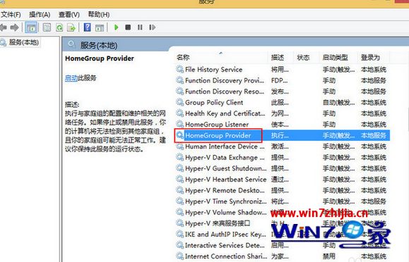 windows8怎么关闭家庭组_Win8退出不了家庭组如何解决