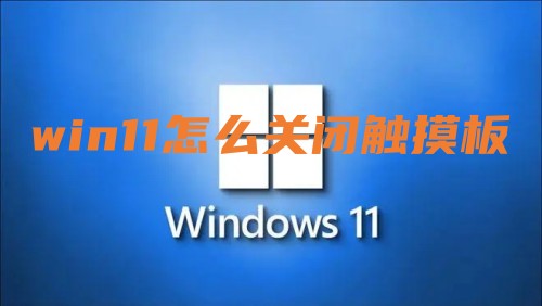 win11怎么关闭触摸板 win11触摸板禁用设置方法介绍