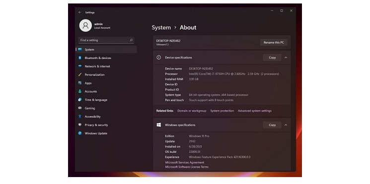 win11怎么查看电脑配置 win11看电脑的型号和配置方法介绍
