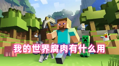 我的世界腐肉有什么用 我的世界腐肉怎么净化