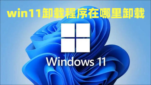 win11卸载程序在哪里卸载 win11如何卸载软件 