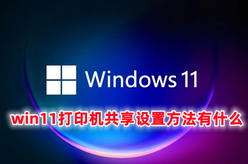 win11打印机共享设置方法有什么 win11怎么添加共享打印机