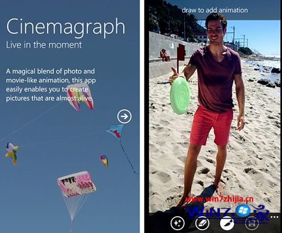 《Lumia动态图片》本次更新:新增支持win10 Mobile