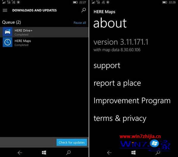 WP8.1/Win10 Mobile版《Here地图》迎来更新:对用户协议进行调整