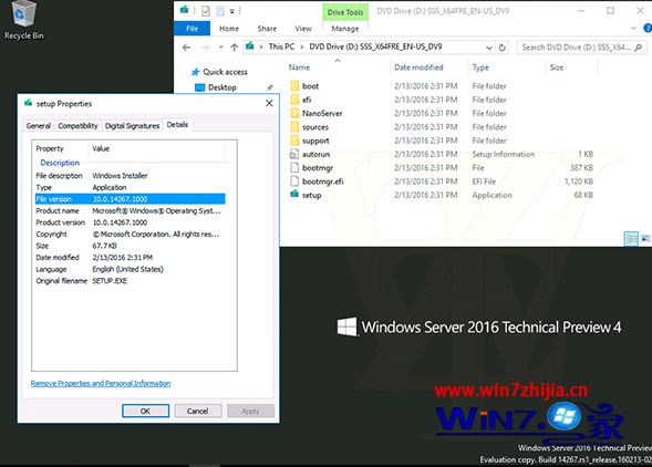 WZor曝光Win10 RedStone分支的Windows Server 2016 TP4 14267版本截图