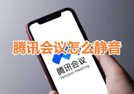腾讯会议怎么静音呢？腾讯会议静音设置方法！